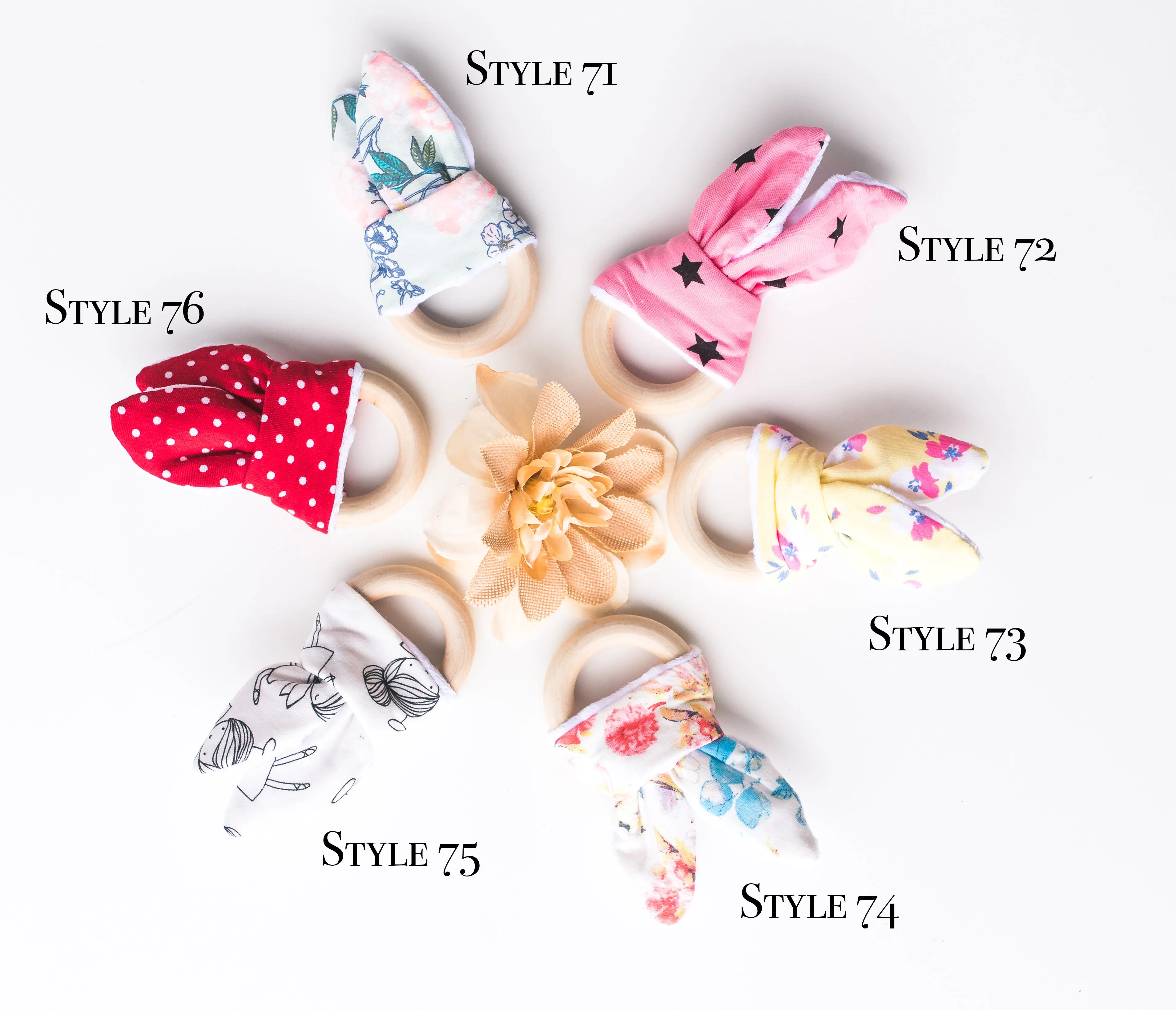 Wood Teething Rings 85 Styles