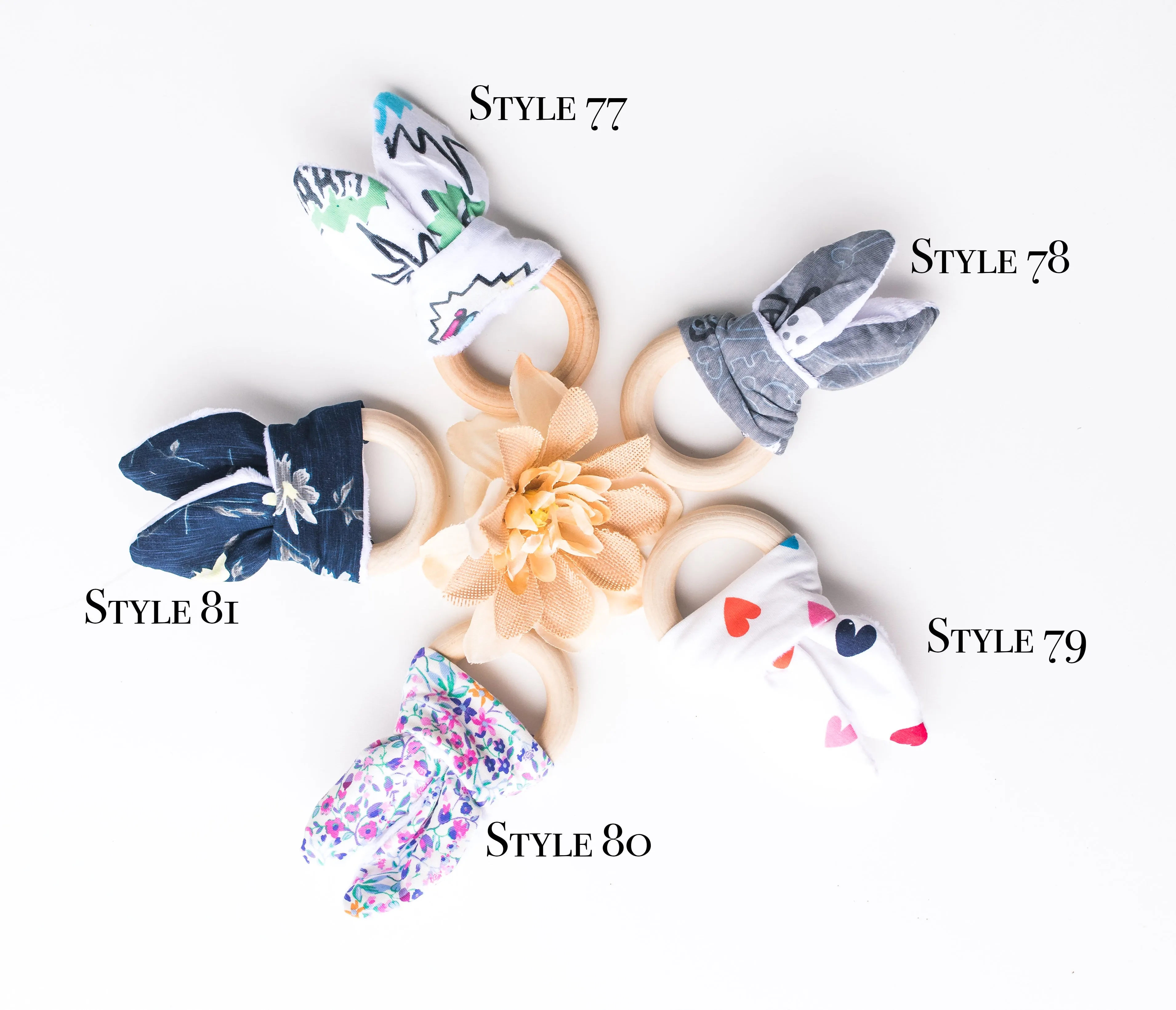 Wood Teething Rings 85 Styles
