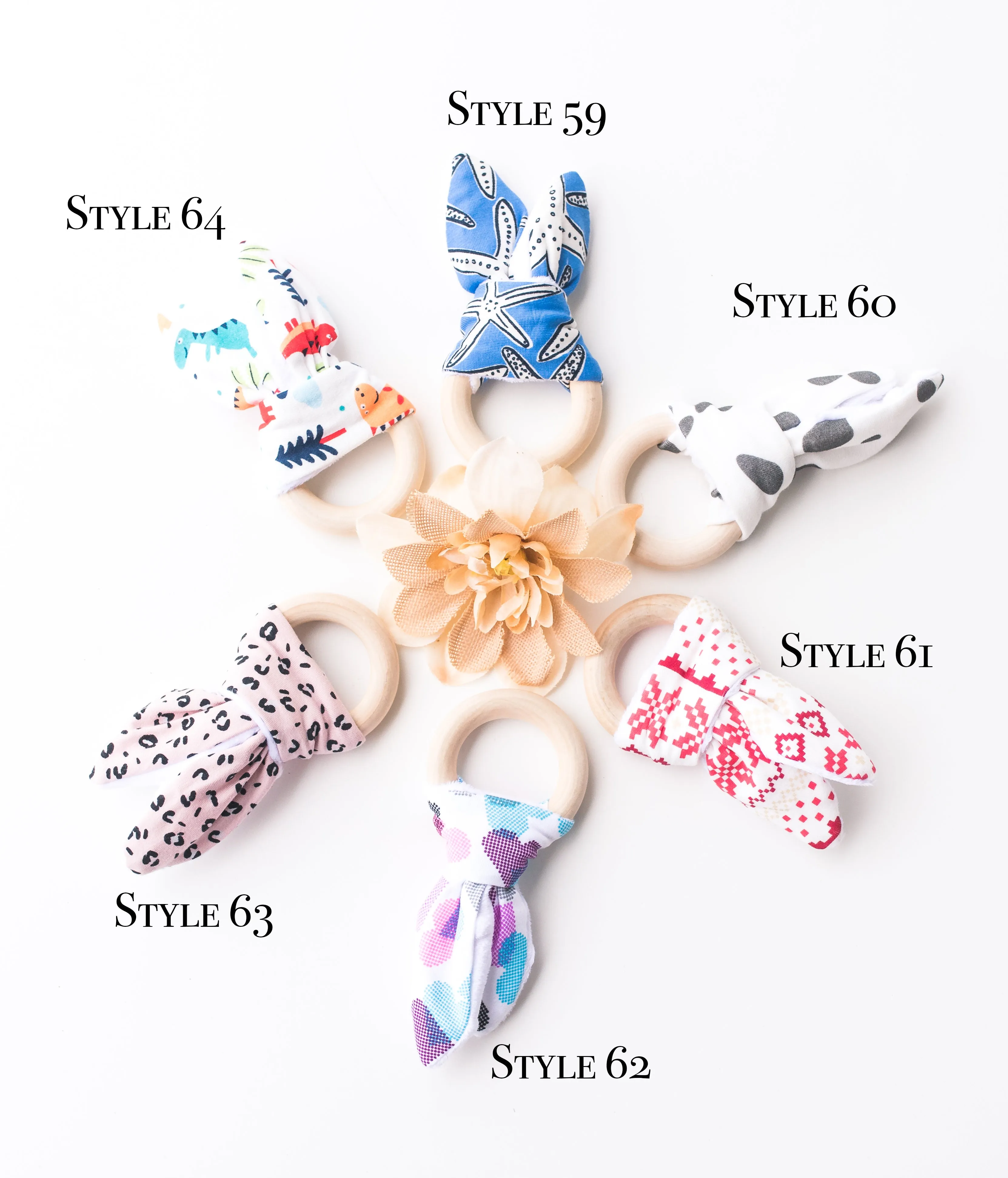 Wood Teething Rings 85 Styles