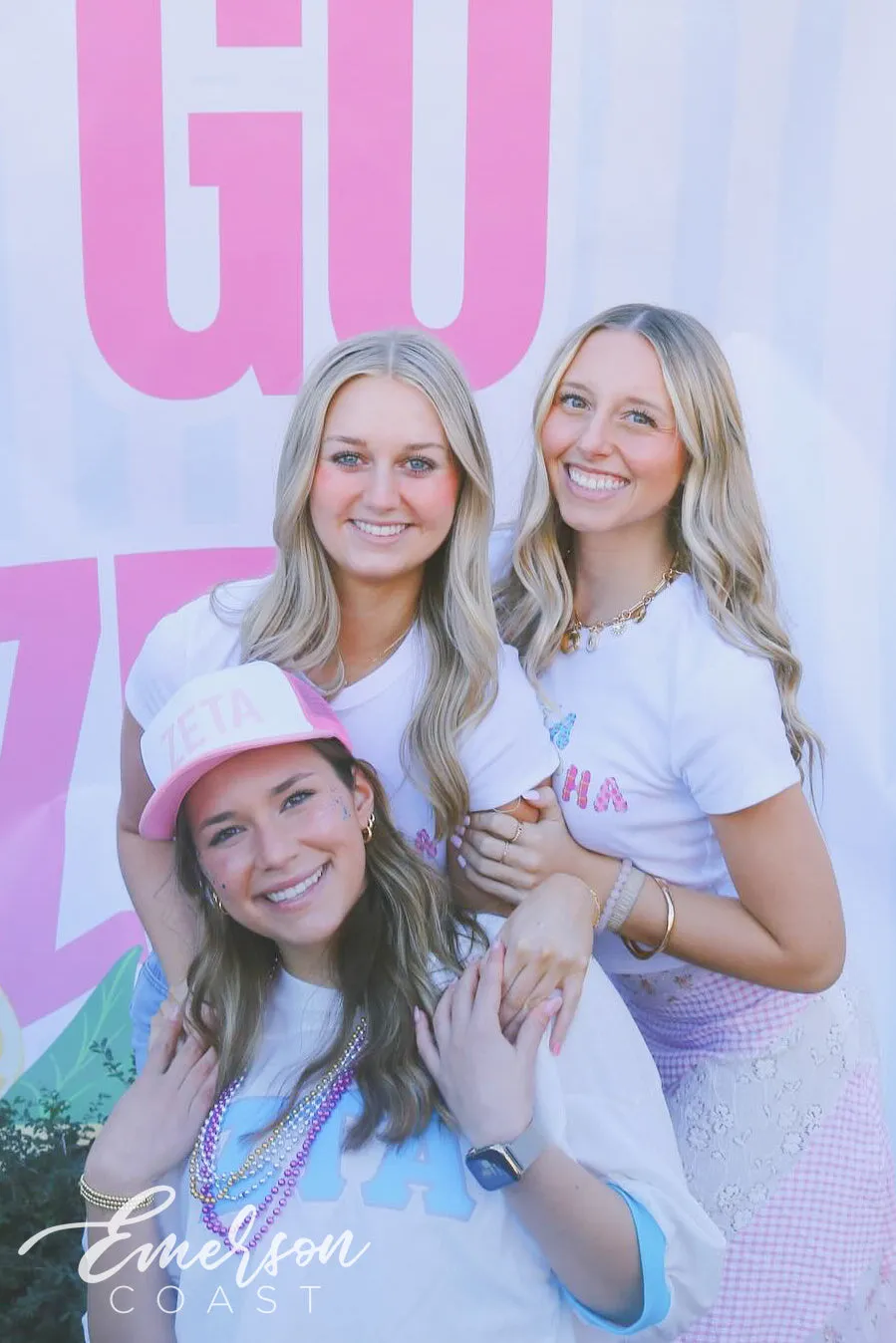 Zeta Tau Alpha Turquoise Greek Letter Bid Day Jersey