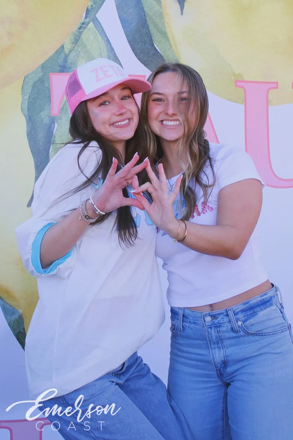 Zeta Tau Alpha Turquoise Greek Letter Bid Day Jersey