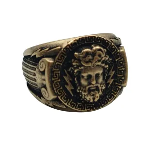 Zeus bronze ring